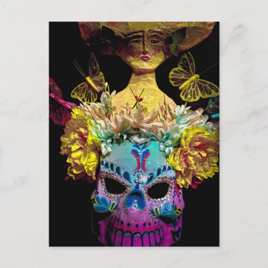 Carte Postale Jour des Morts (Devant)