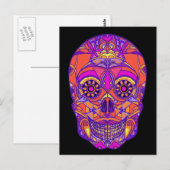 Carte Postale Jour des morts 2 (Devant / Derrière)