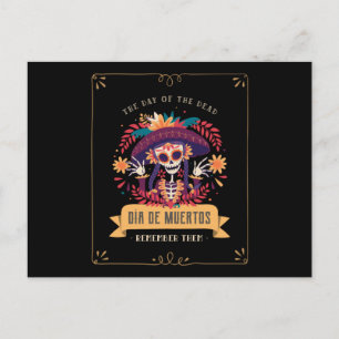 Carte Postale Jour des morts de Dia de muertos