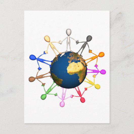 Carte Postale Jour des terres (Devant)