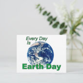 Carte Postale Jour des terres (Debout devant)