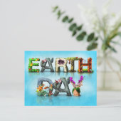 Carte Postale jour des terres (Debout devant)