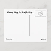 Carte Postale Jour des terres (Dos)