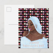 Carte postale Jour des Valentines (Devant / Derrière)