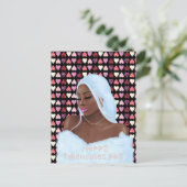 Carte postale Jour des Valentines (Debout devant)