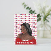 Carte Postale Jour des Valentines (Debout devant)