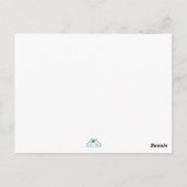 Carte postale Jour des Valentines de Bateau-remorq (Dos)