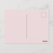 Carte Postale Jour des Valentines de Doodle de Coeur Whimsical (Dos)