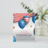 Carte Postale Jour des vétérans  (Debout devant)