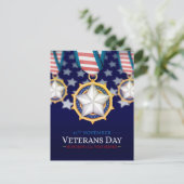 Carte Postale Jour des vétérans (Debout devant)