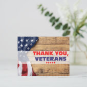 Carte Postale Jour des vétérans (Debout devant)