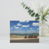 Carte Postale Jour d'été à Georges Island, Boston Harbour (Debout devant)