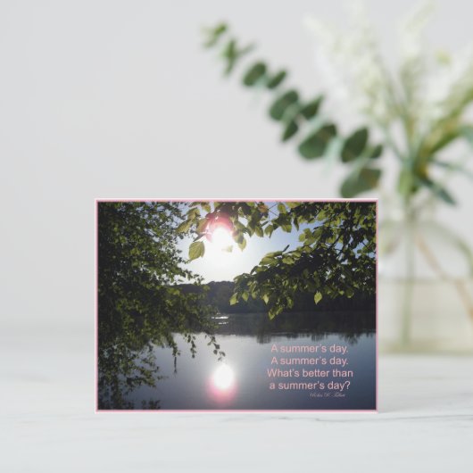 Carte Postale Jour d'été de Potomac (Debout devant)