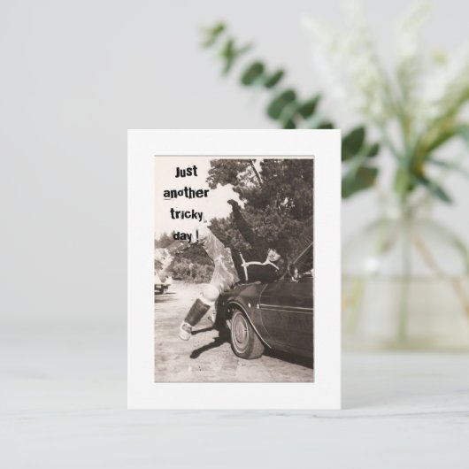 Carte Postale Jour difficile (Debout devant)