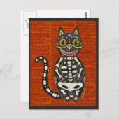 Carte Postale Jour du chat mort (Devant / Derrière)