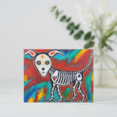 Carte Postale Jour du chien mort (Debout devant)