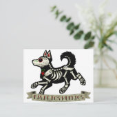 Carte Postale Jour du chiot mort (Debout devant)