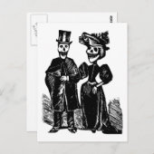 Carte Postale Jour du couple mort (Devant / Derrière)