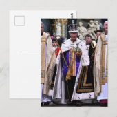 Carte Postale Jour du couronnement du roi Charles III (Devant / Derrière)