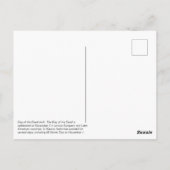 Carte postale Jour du crâne mort (Dos)