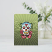 Carte Postale Jour du crâne mort (Debout devant)