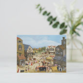 Carte Postale Jour du marché (Debout devant)