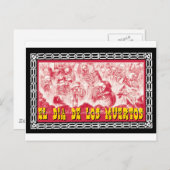 Carte Postale Jour du motif mort 6 (Devant / Derrière)