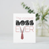 Carte Postale Jour du patron (Debout devant)