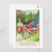 Carte Postale Jour du Souvenir (Devant / Derrière)