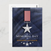 Carte Postale Jour du Souvenir (Devant / Derrière)