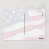 Carte Postale Jour du Souvenir du barbecue du drapeau tombé à l' (Dos)