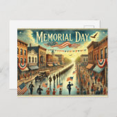 Carte Postale Jour du Souvenir (États-Unis) (Devant / Derrière)