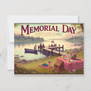 Carte Postale Jour du Souvenir (États-Unis)