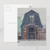 Carte Postale Jour enneigé (Devant / Derrière)