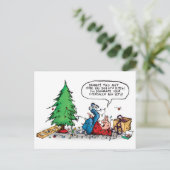 Carte postale Jour férié de Noël (Debout devant)