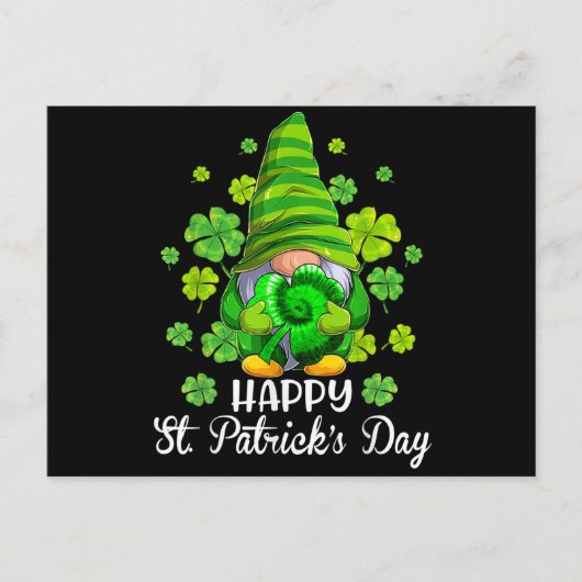 Carte Postale jour heureux st patrick (Devant)