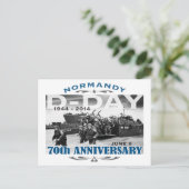Carte Postale Jour J 70e anniversaire Bataille de Normandie (Debout devant)