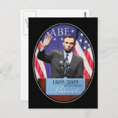 Carte Postale Jour moderne Abraham Lincoln (Devant / Derrière)