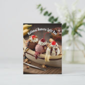 Carte Postale Jour national de partage de bananes (Debout devant)