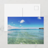 Carte Postale Jour pacifique | Eau tropicale (Devant / Derrière)