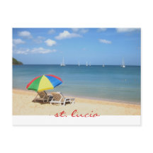 jour parfait et idéal dans le paradis, St Lucia