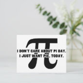 Carte Postale Jour Pi (Debout devant)