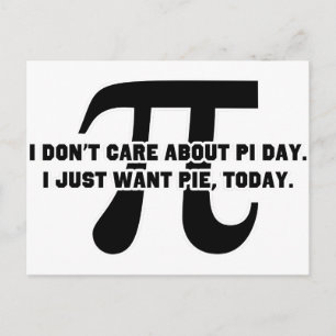 Carte Postale Jour Pi