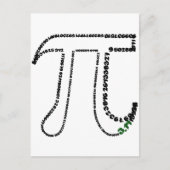 Carte Postale Jour Pi complet (Devant)