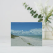 Carte Postale Jour Sur Une Plage Tropicale (Debout devant)