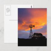 Carte Postale Jour terminé (Devant / Derrière)