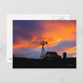 Carte Postale Jour terminé (Devant / Derrière)