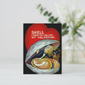 Carte Postale Jour vintage des Valentines (Debout devant)