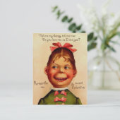 Carte Postale Jour vintage des Valentines (Debout devant)