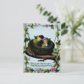 Carte Postale Jour vintage des Valentines (Debout devant)
